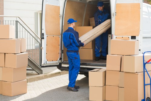 Man and van removals service for North Sheen homes
