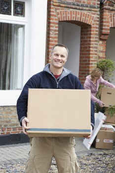 Man with van removal service helping with a local North Sheen move