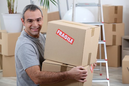 Removal van and moving team for North Sheen home relocations