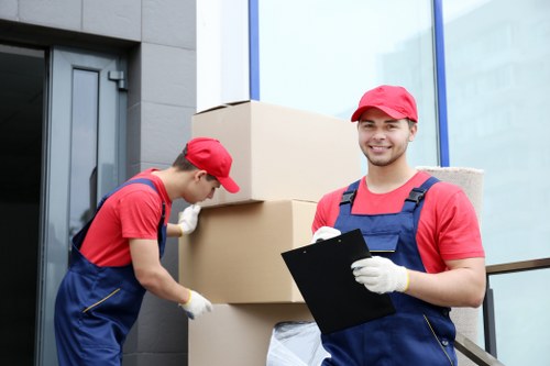 Man with van service for local moves in North Sheen residential streets