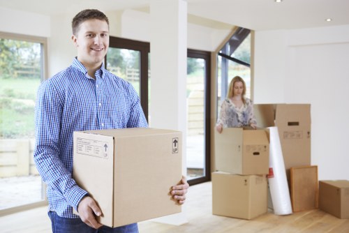 Domestic removal service for a flat or house in North Sheen