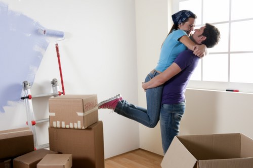Packing and moving preparation for a North Sheen relocation