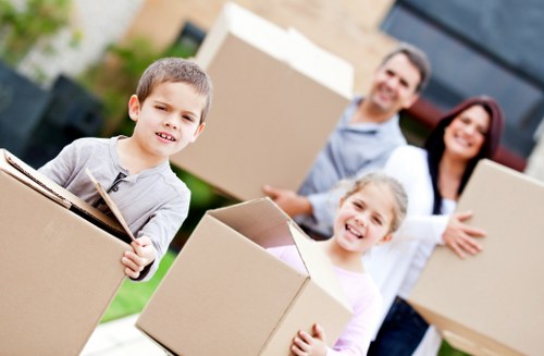 Commercial removals support for offices and shops in North Sheen