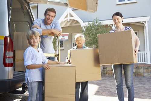 Efficient man and van support for house moves in Northsheen