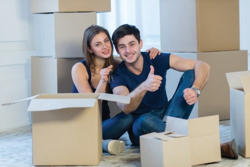 Office furniture relocation and transport in North Sheen