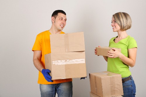 Packing and furniture protection during a North Sheen move