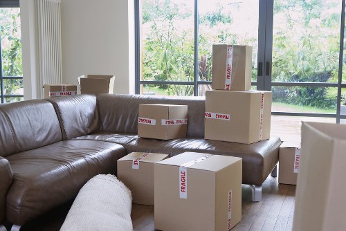 Careful packing and loading for a flat move in North Sheen